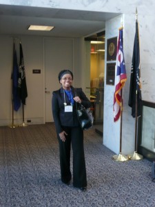 Yeah, that's me. Working it in the Hart Senate Office Building. 