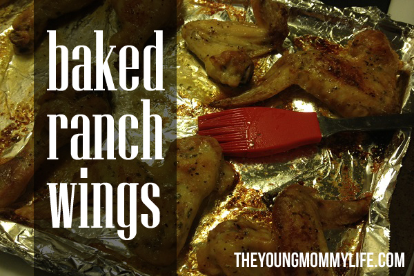 baked ranch wings