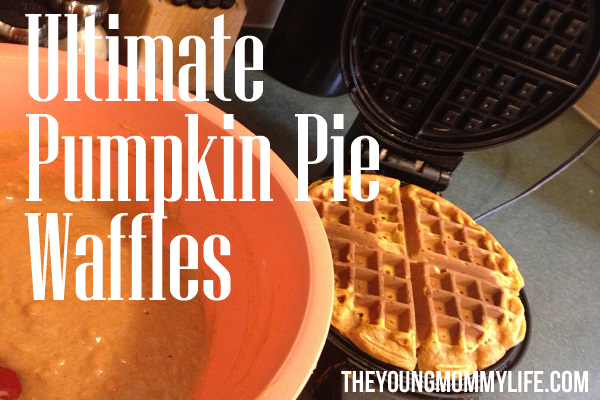 pumpkin pie waffles