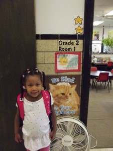 ayanna first day of school