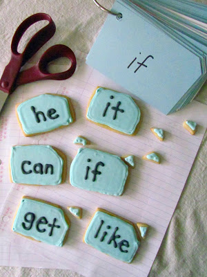 Word cookies from CrazyforCrust.com