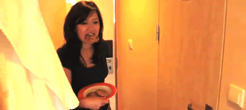eating cookie gif