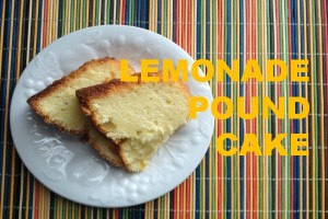 lemonade pound cake