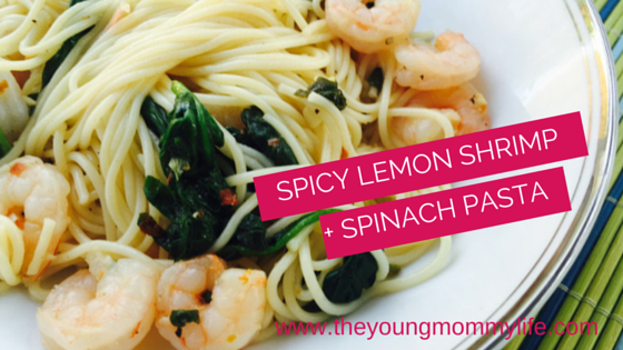 lemon shrimp pasta