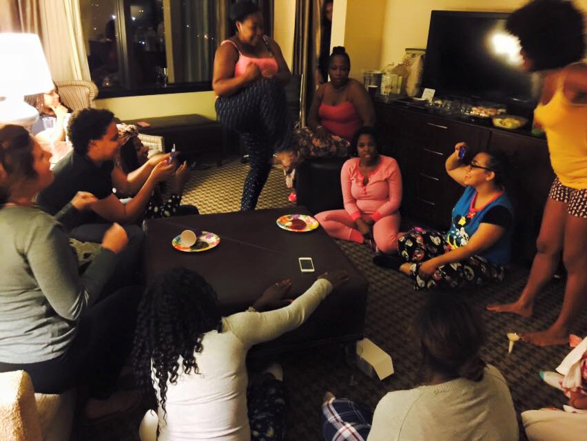 Reception at the 2015 Self-Care Retreat